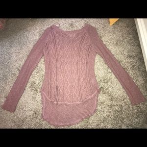 Small Ruby Moon purple sweater